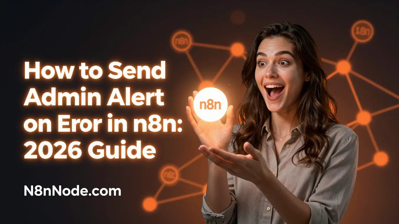 Admin Alert on Error in n8n: Setup Guide (2026) 🚀