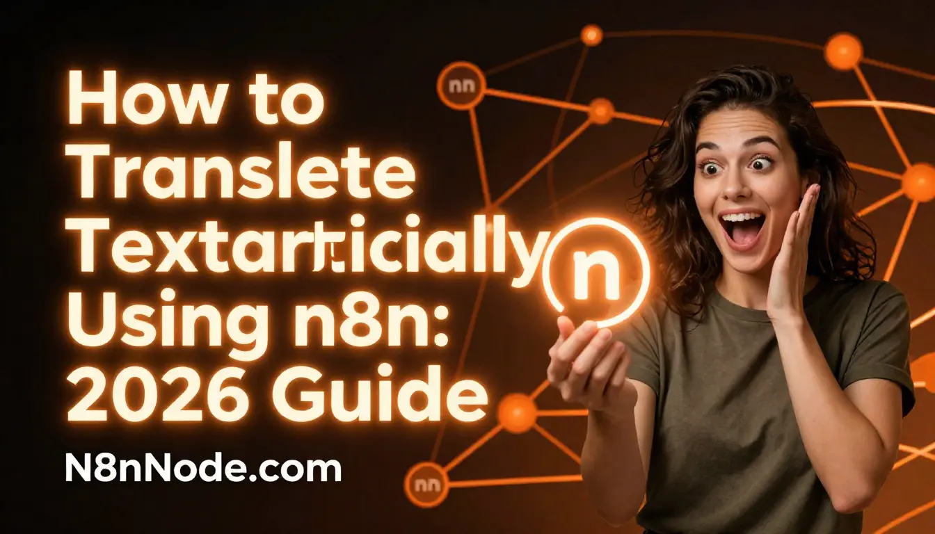 How to Translate Text Automatically Using n8n (2026 Guide)