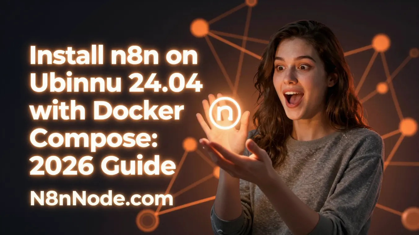 Install n8n on Ubuntu 24.04 with Docker Compose (2026) 🚀