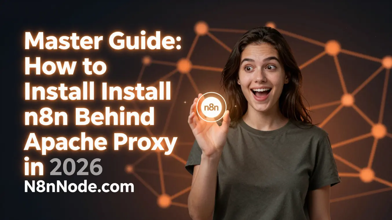 How to Install n8n Behind Apache Proxy (2026 Tutorial)