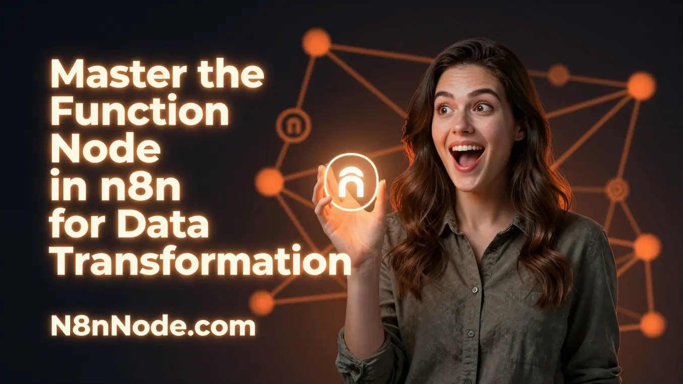 Master the Function Node in n8n: 2026 Guide & Code Examples