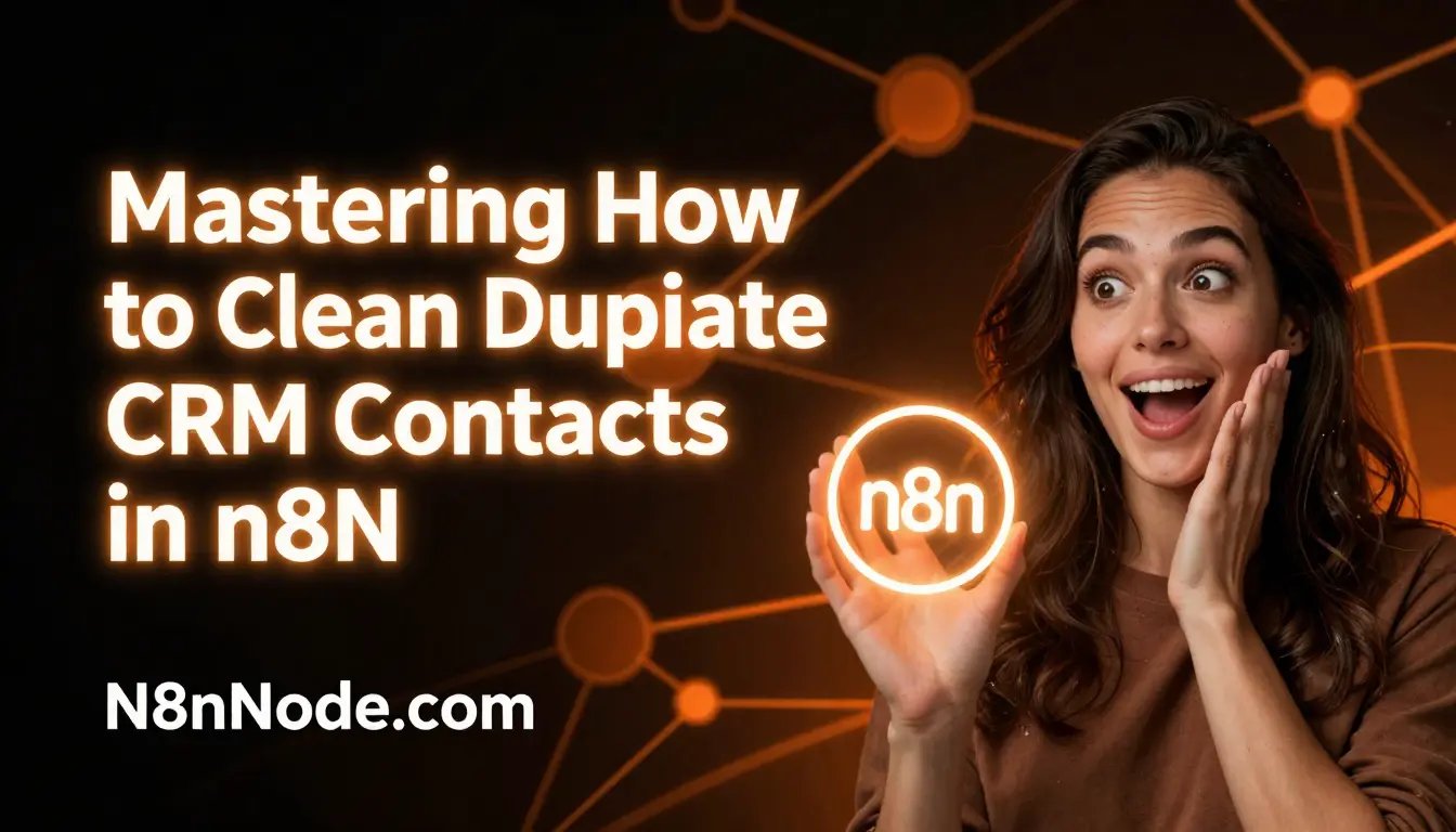 Clean Duplicate CRM Contacts in n8n: The Ultimate Guide