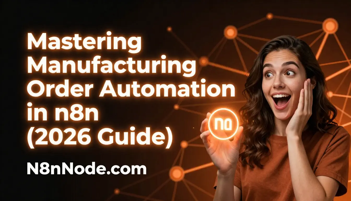 Manufacturing Order Automation in n8n: 2026 Guide