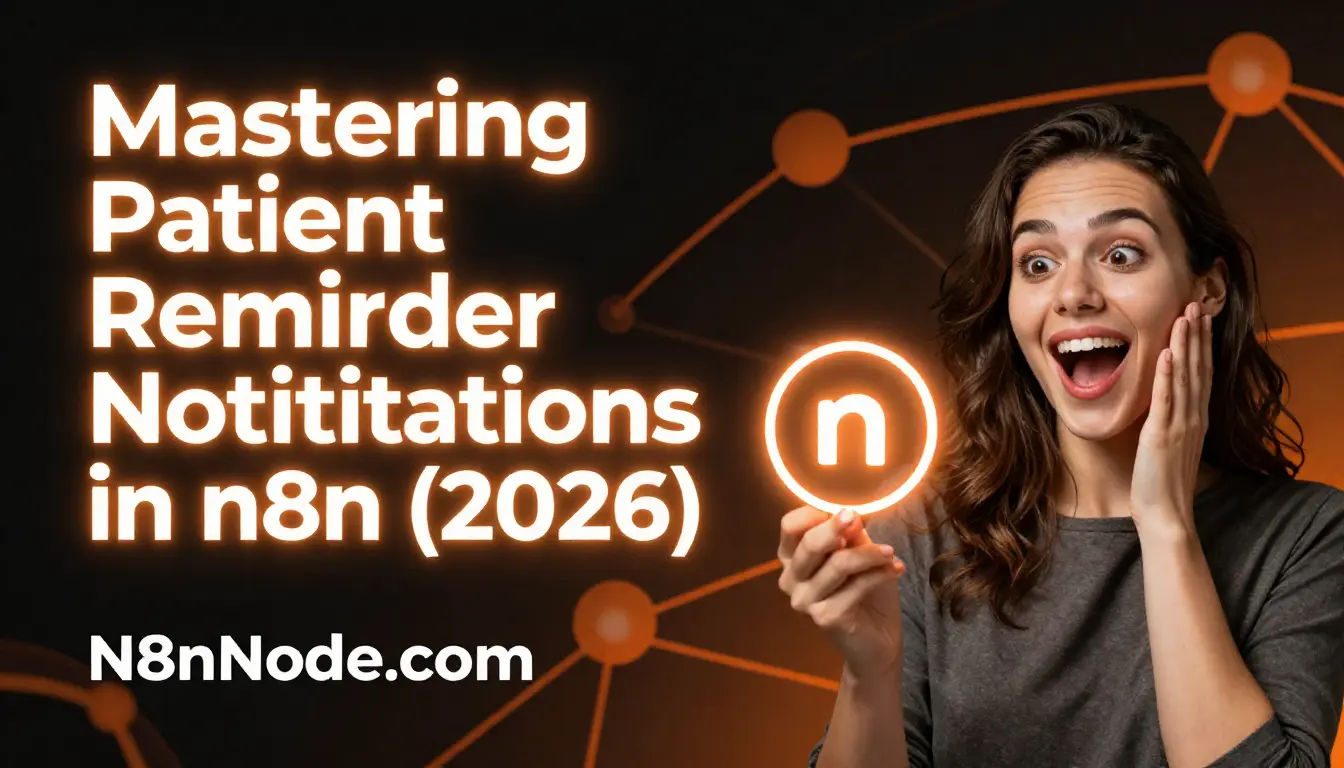 Patient Reminder Notifications: n8n Automation Guide (2026)