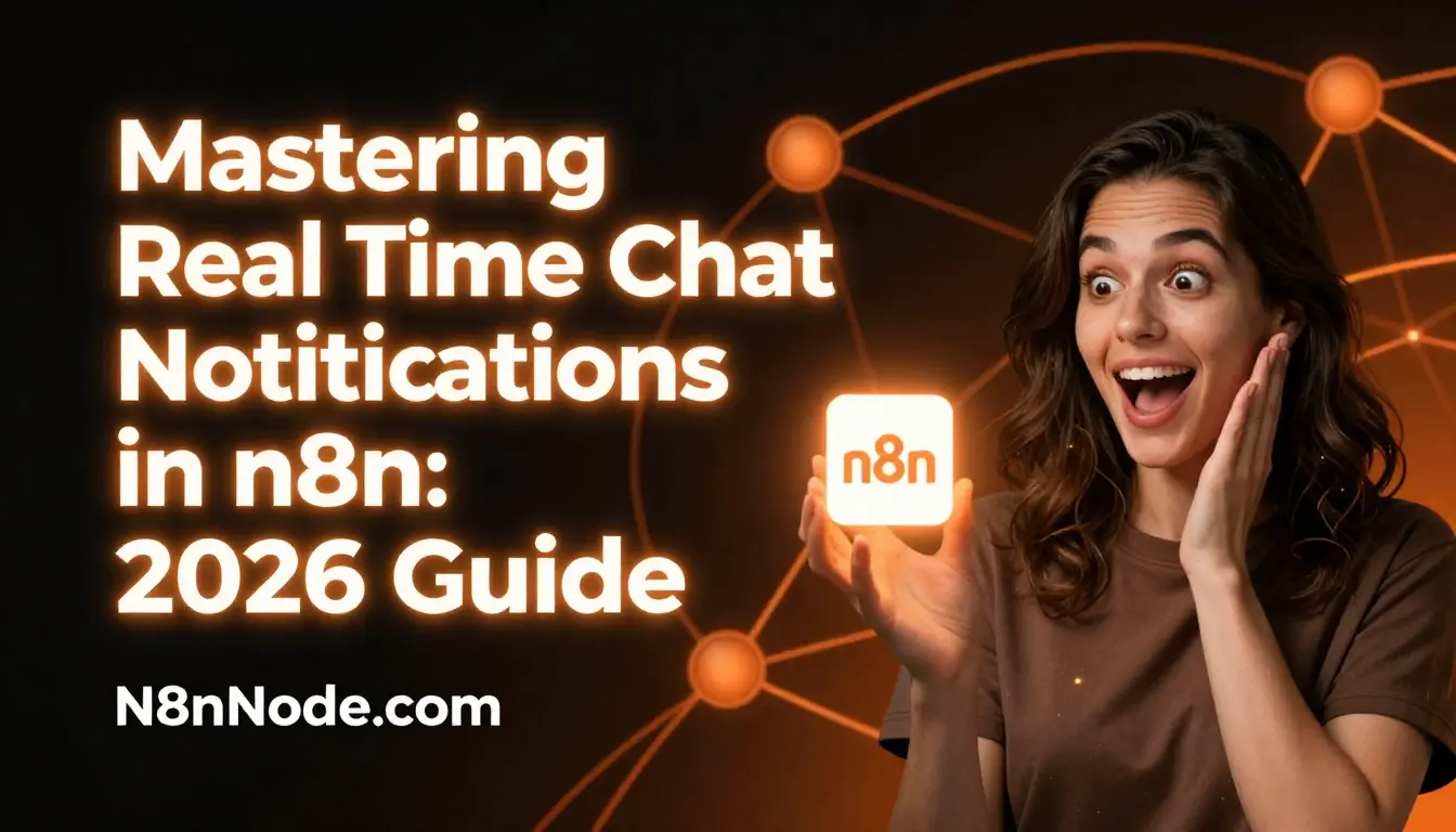 Real Time Chat Notifications in n8n: The 2026 Blueprint