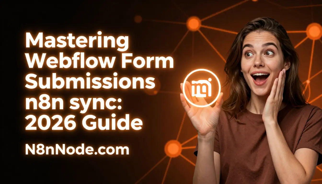 Webflow Form Submissions n8n sync: Complete 2026 Guide
