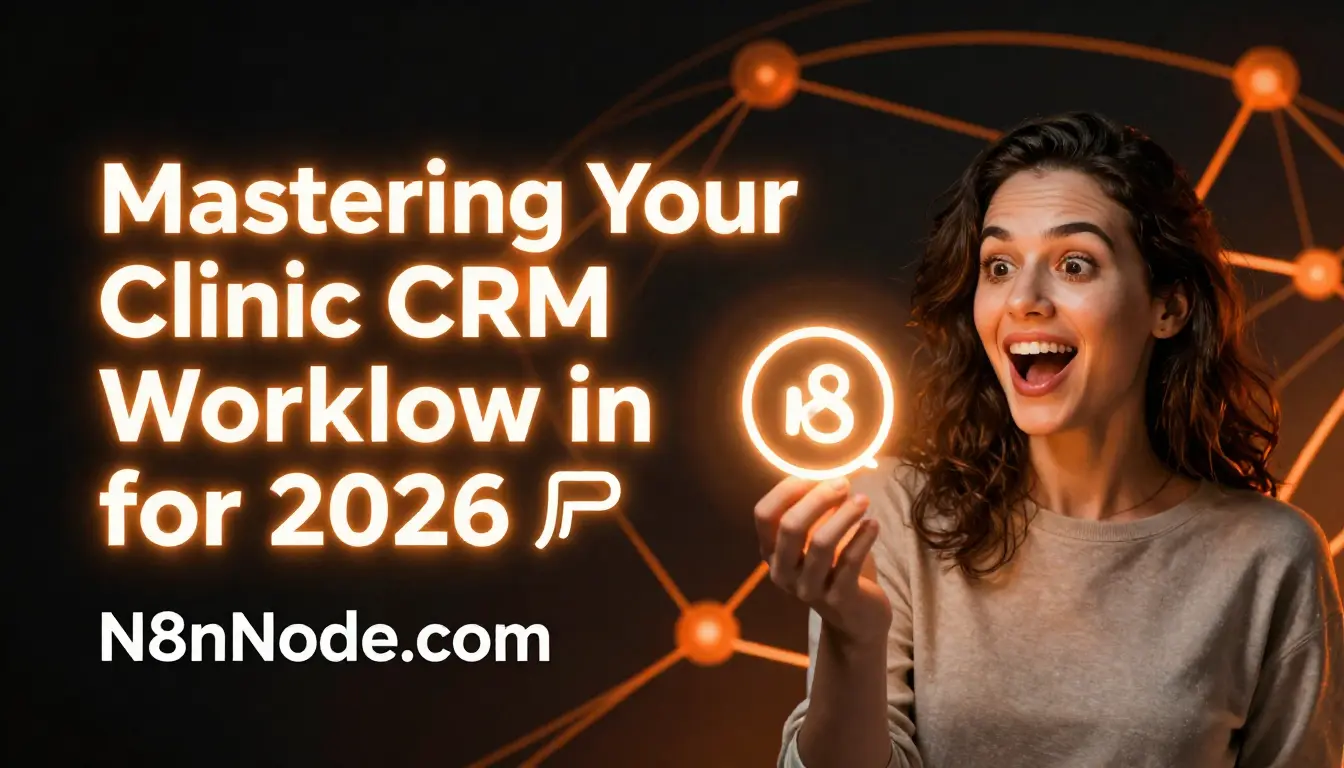 Build a Clinic CRM Workflow in n8n: The 2026 Guide 🏥
