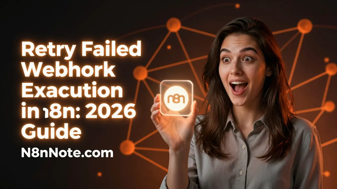 Retry Failed Webhook Execution in n8n: 2026 Guide