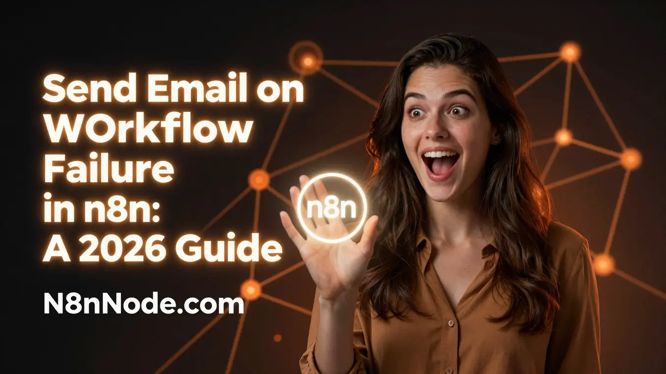 Send Email on Workflow Failure in n8n | 2026 Expert Guide