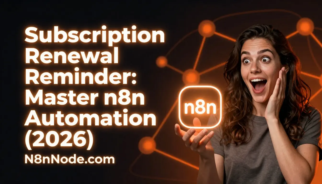 Subscription Renewal Reminder: Master n8n Automation (2026)
