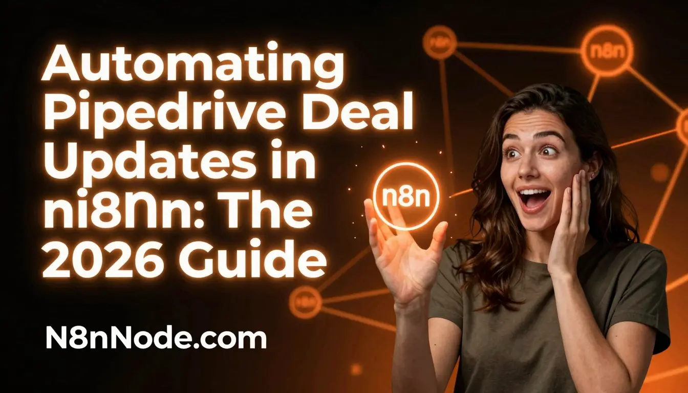 Automate Pipedrive Deal Updates in n8n: The 2026 Guide