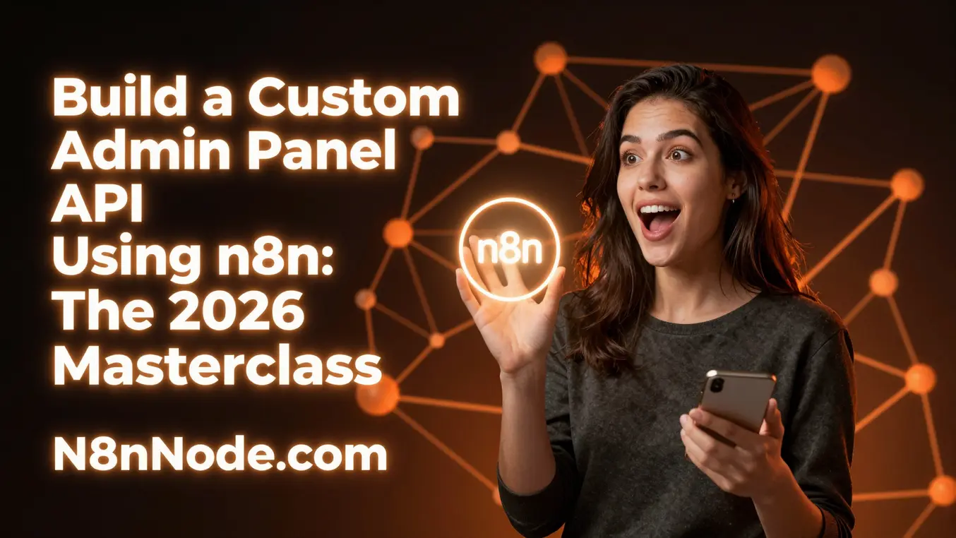 Admin Panel API Using n8n: Build Fast & Secure (2026)
