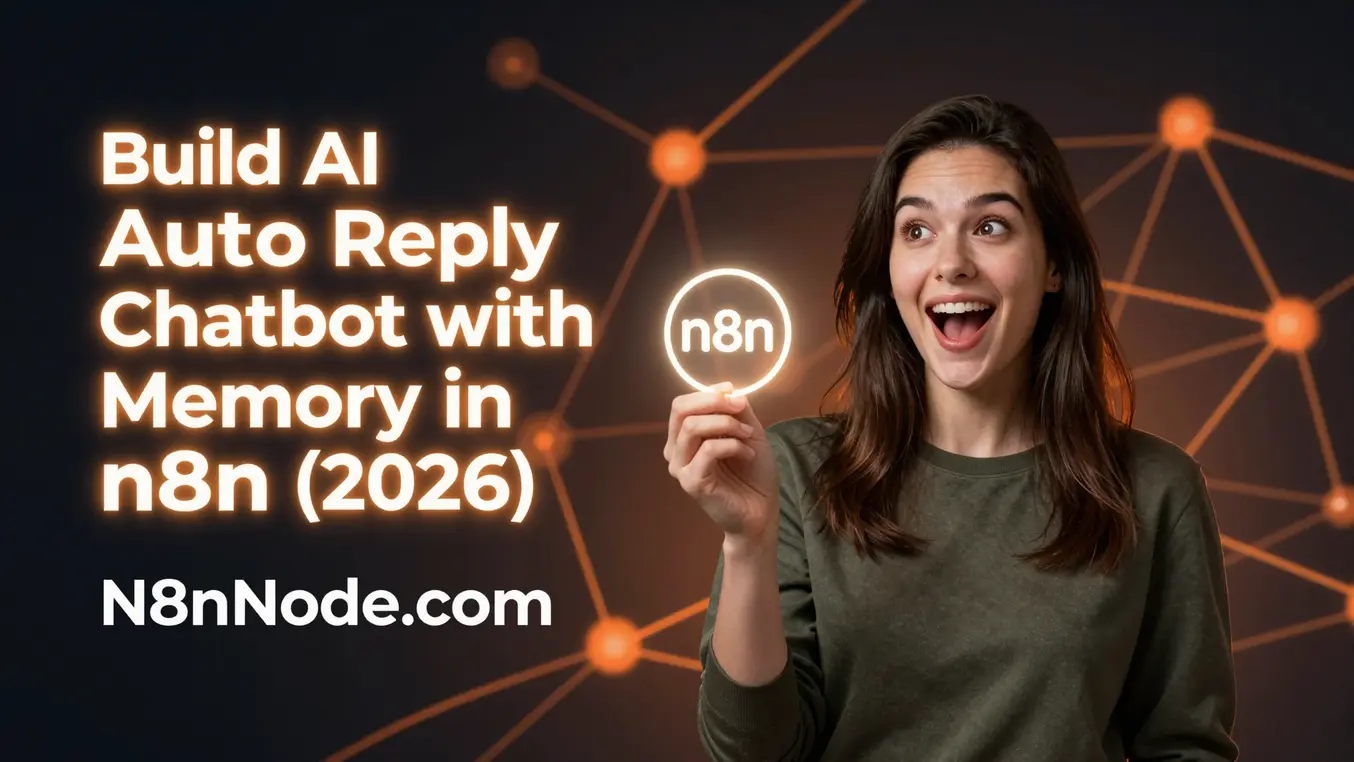 Build AI Auto Reply Chatbot with Memory in n8n (2026)