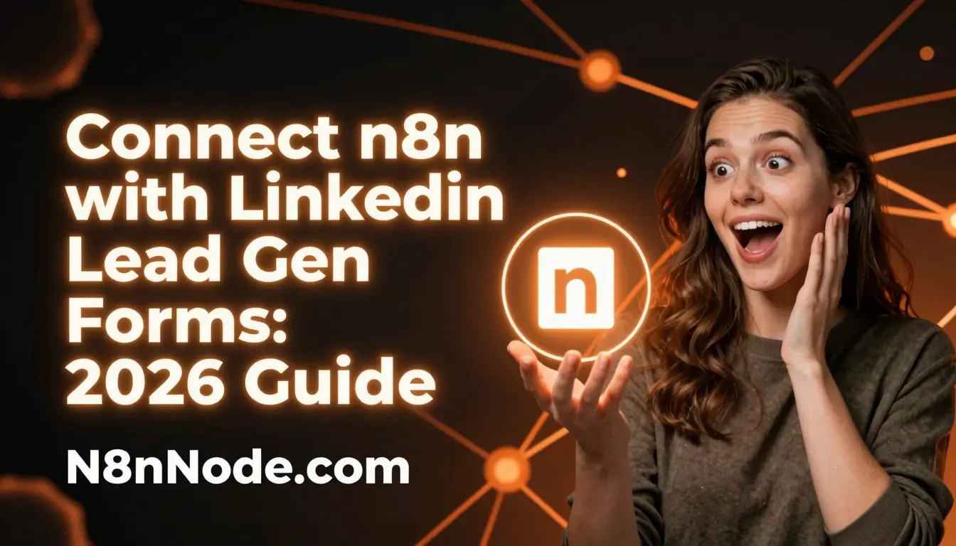 Connect n8n with LinkedIn Lead Gen Forms (2026)