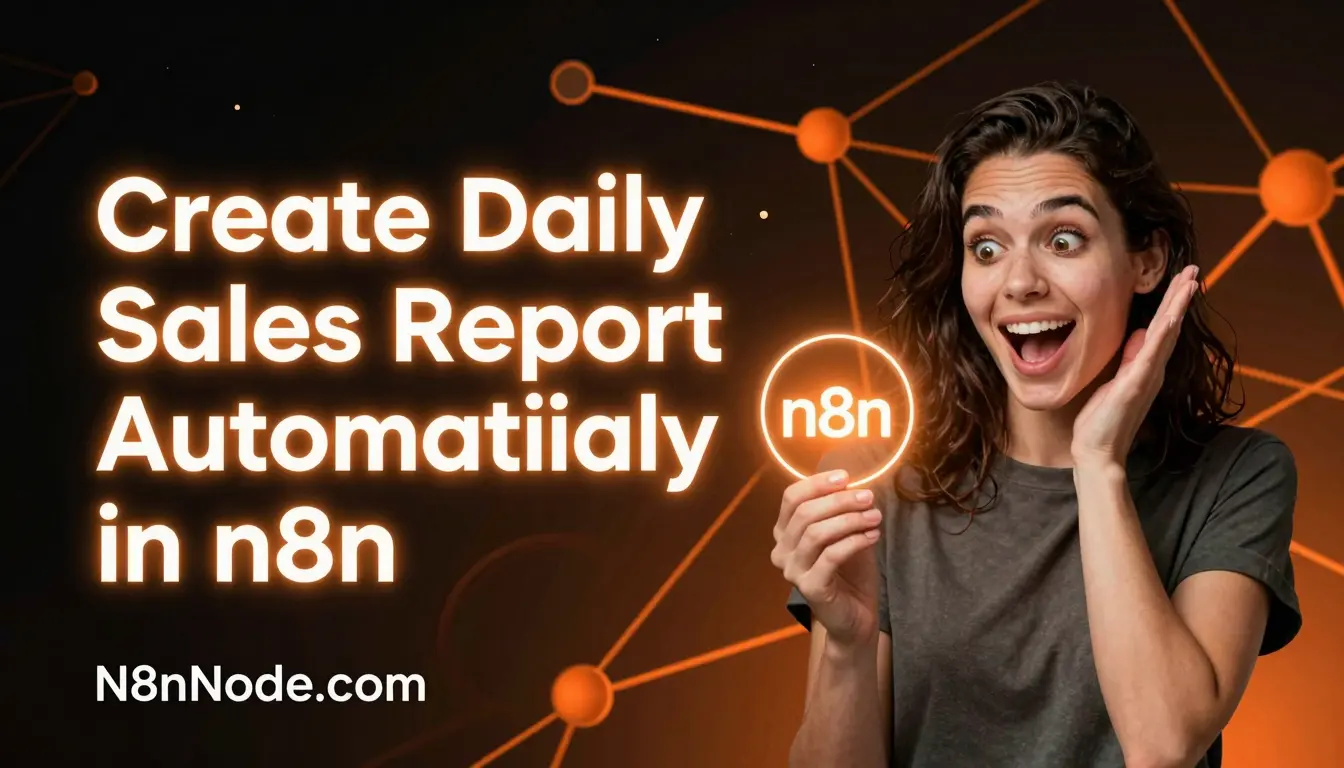 Create Daily Sales Report Automatically in n8n (2026 Guide)
