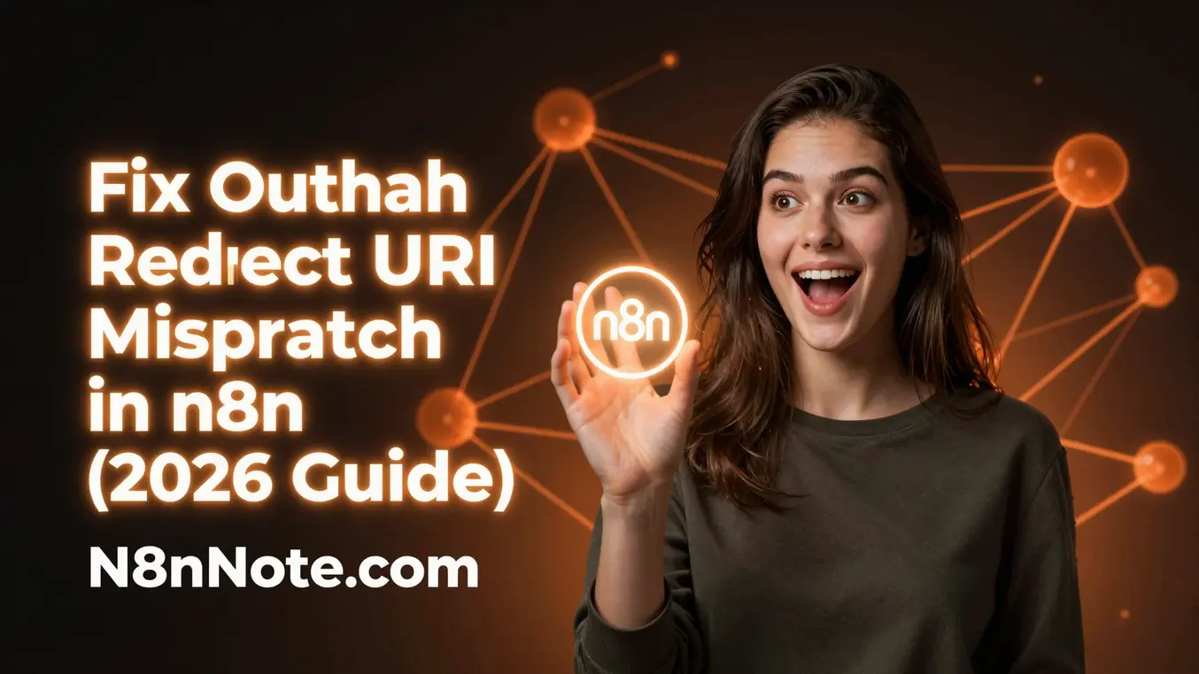 Fix OAuth Redirect URI Mismatch in n8n | 2026 Guide
