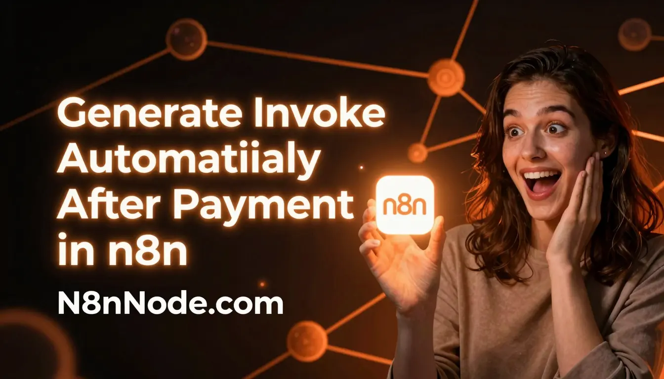 Generate Invoice Automatically After Payment in n8n