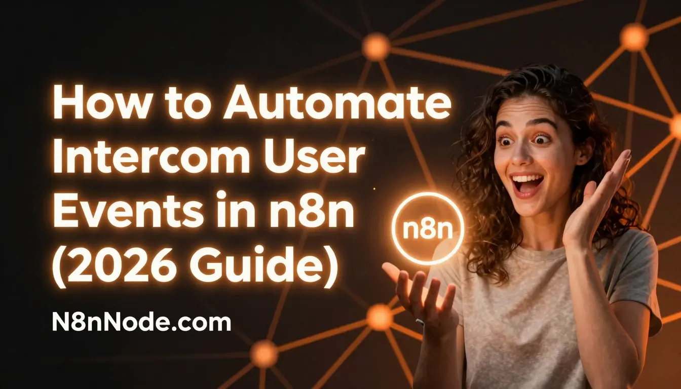 Automate Intercom User Events in n8n (2026 Guide)