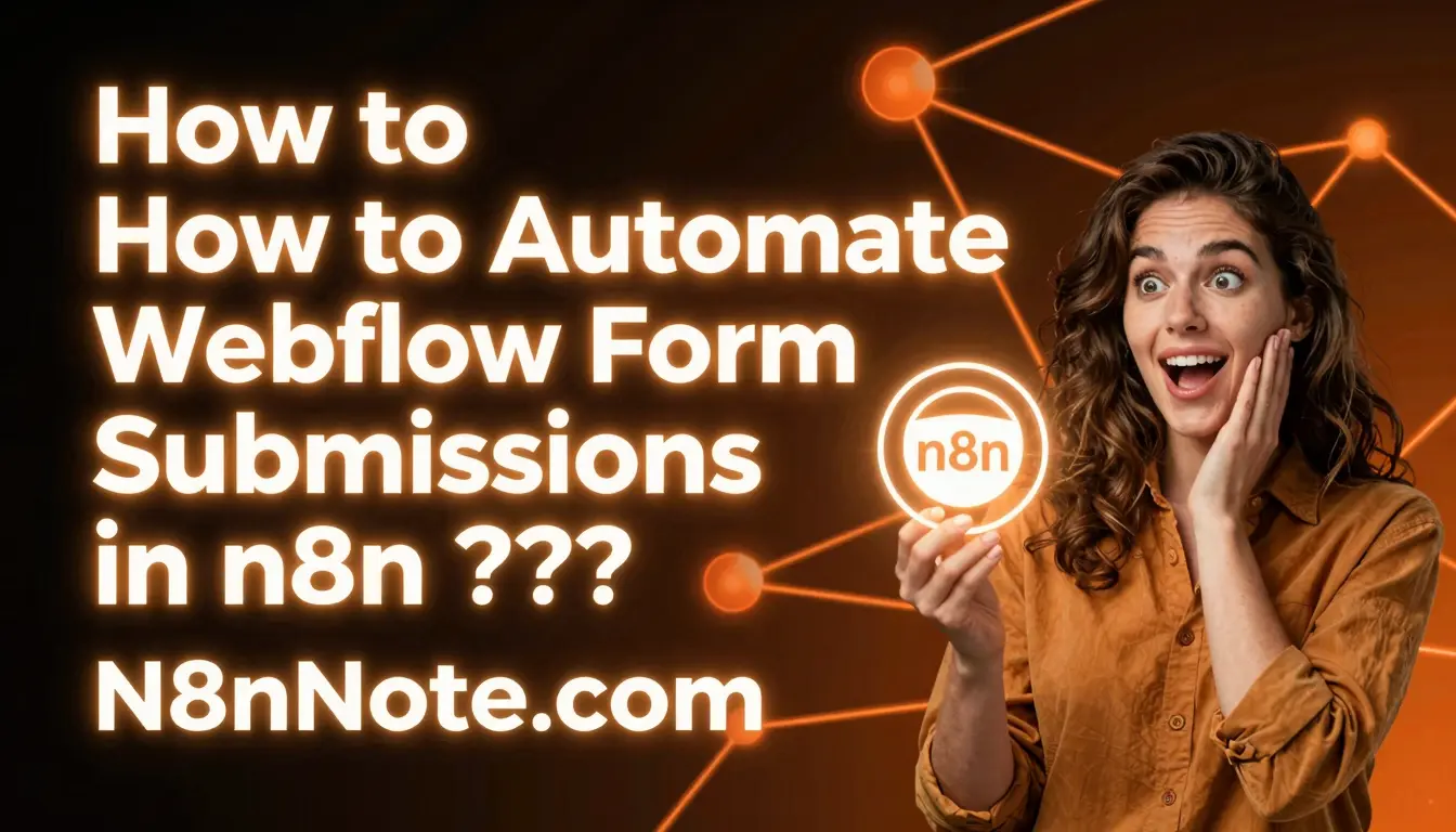 How to Automate Webflow Form Submissions in n8n (2026)