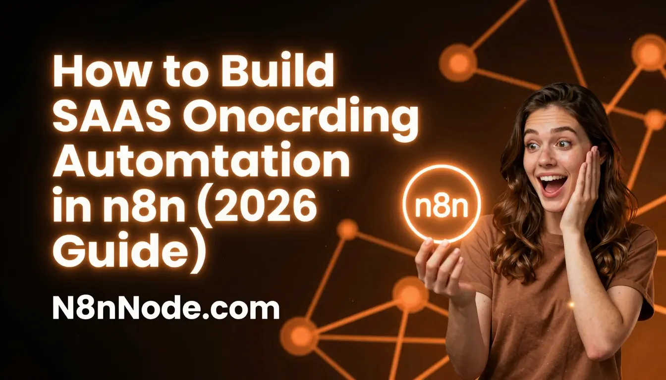 SaaS Onboarding Automation: The 2026 Guide to n8n Mastery