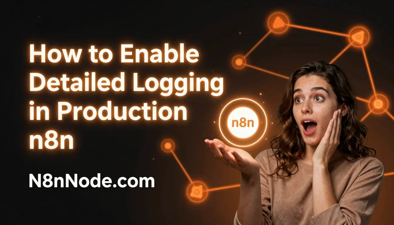 Detailed Logging in Production n8n: The 2026 Guide