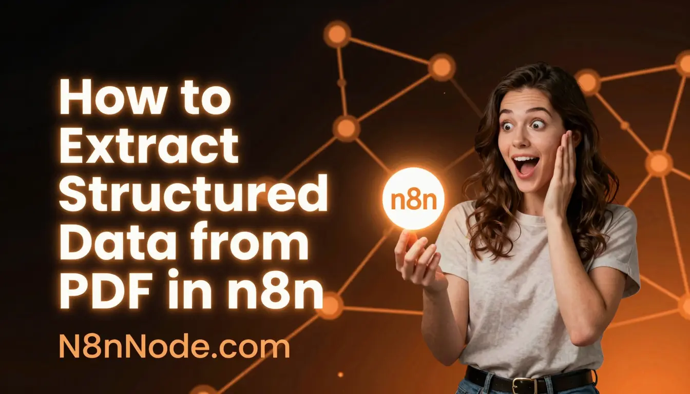 Extract Structured Data from PDF in n8n (2026 Guide)