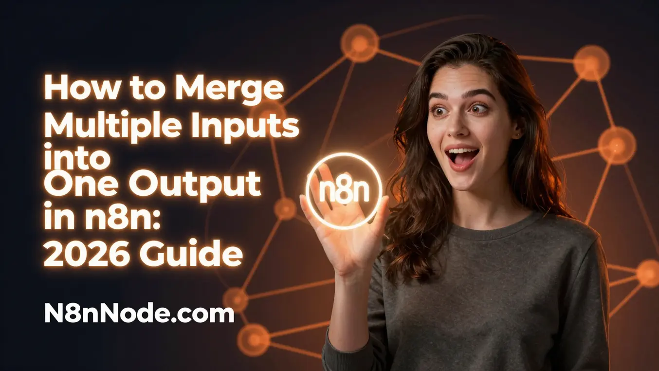 Merge Multiple Inputs into One Output in n8n: 2026 Guide