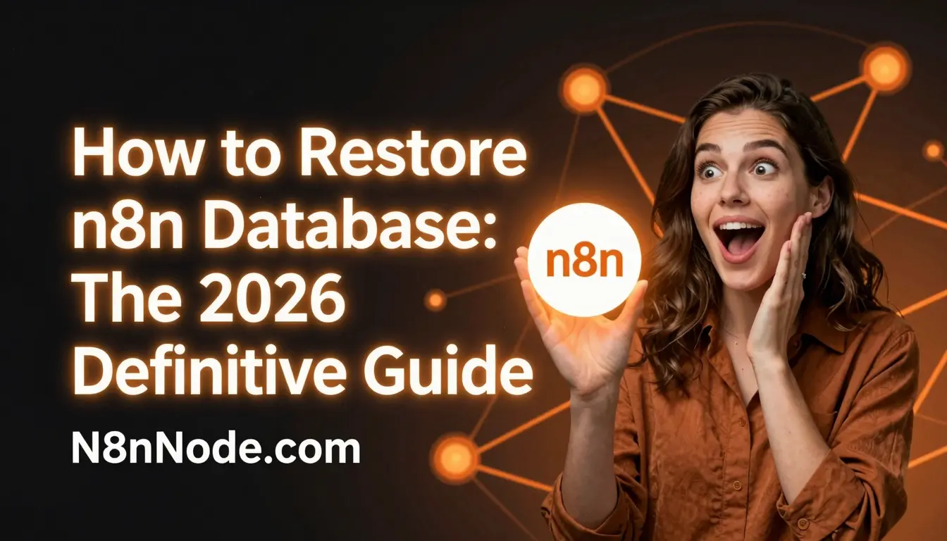 How to Restore n8n Database: The 2026 Definitive Guide
