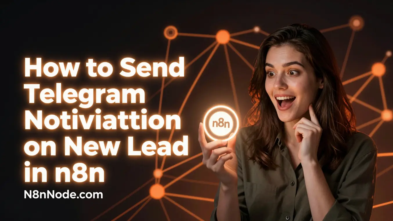 Send Telegram Notification on New Lead with n8n (2026)