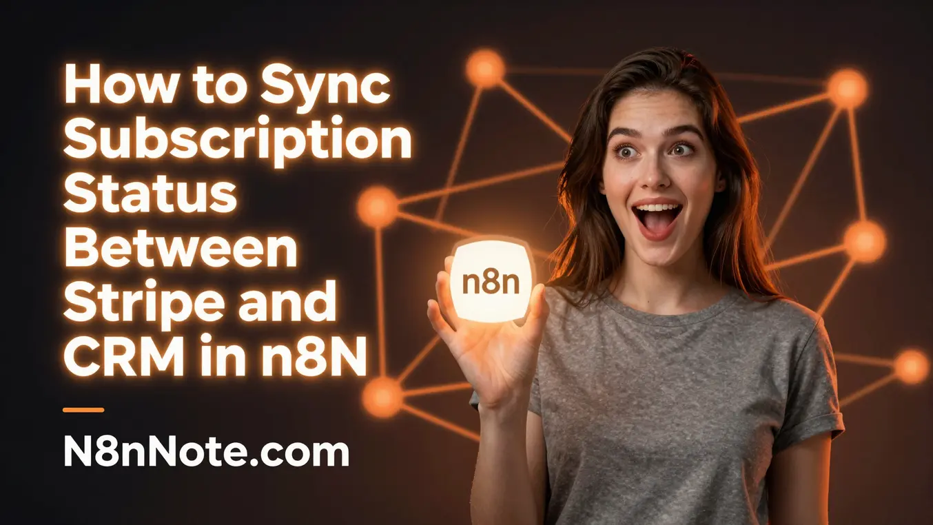 Sync Subscription Status Between Stripe and CRM in n8n