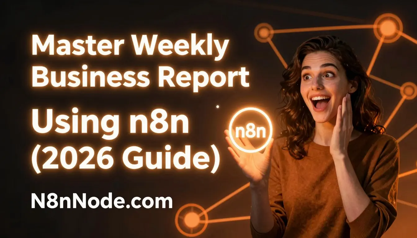 Weekly Business Report Using n8n: The 2026 Automation Guide