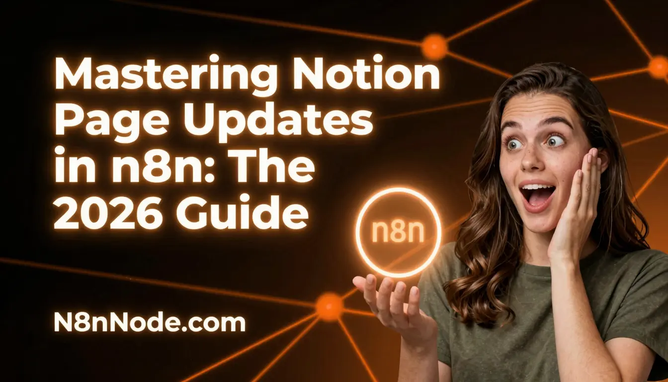 Notion Page Updates in n8n: Complete 2026 Guide