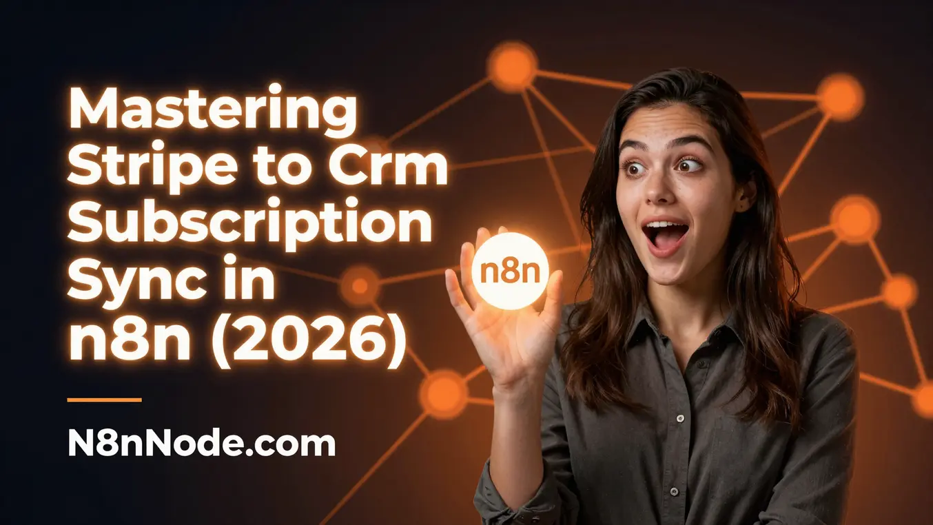 Stripe to CRM Subscription Sync: The Ultimate n8n Guide