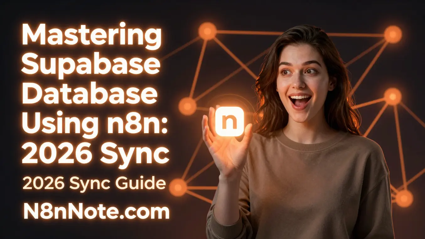 How to Sync Supabase Database Using n8n (2026 Guide)
