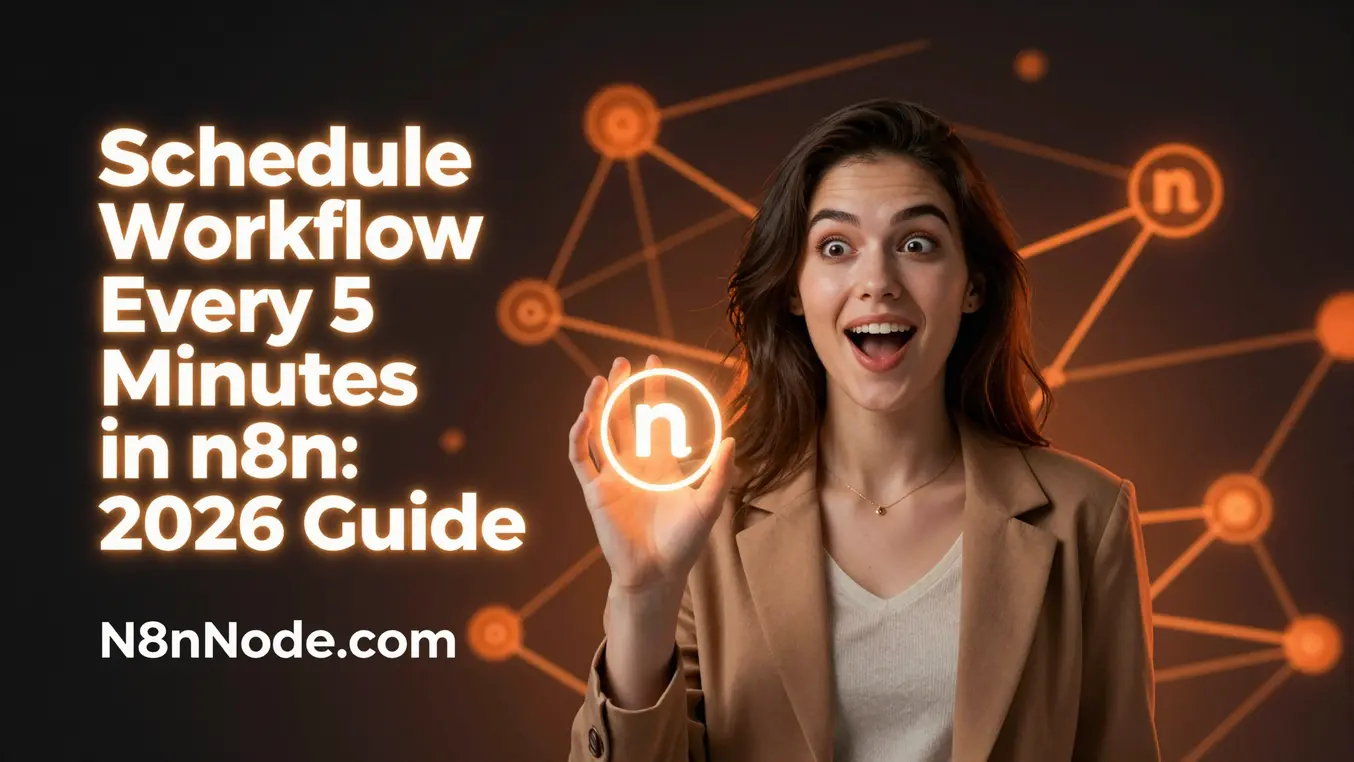 Schedule Workflow Every 5 Minutes in n8n: 2026 Guide