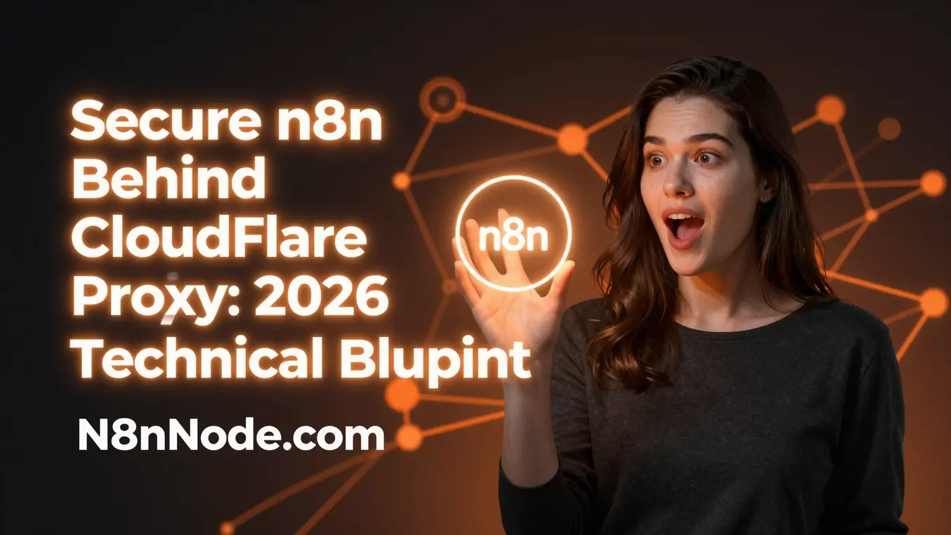 Secure n8n Behind Cloudflare Proxy: The 2026 Ultimate Guide