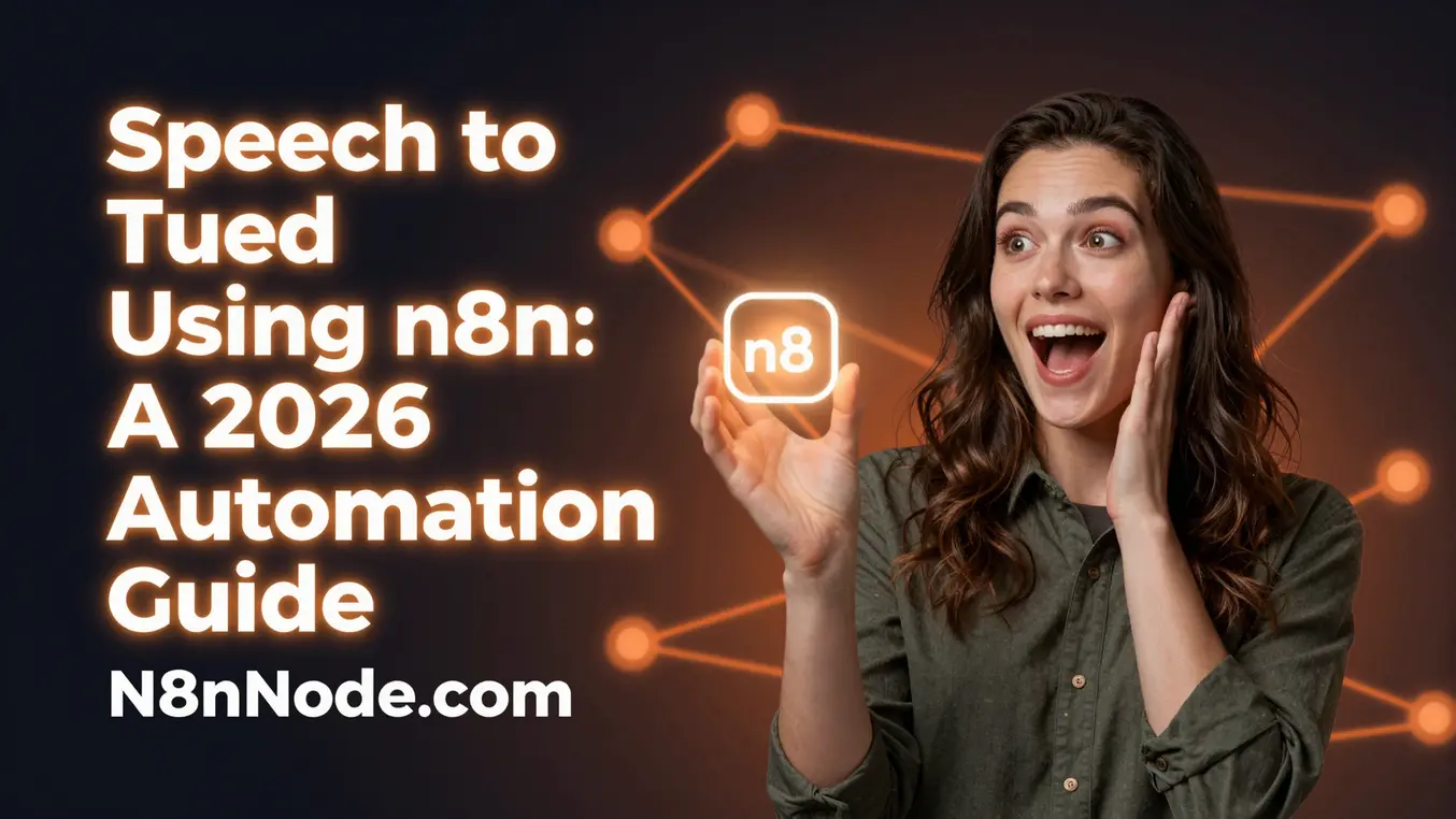 Speech to Text Using n8n: The Ultimate 2026 Guide 🎙️