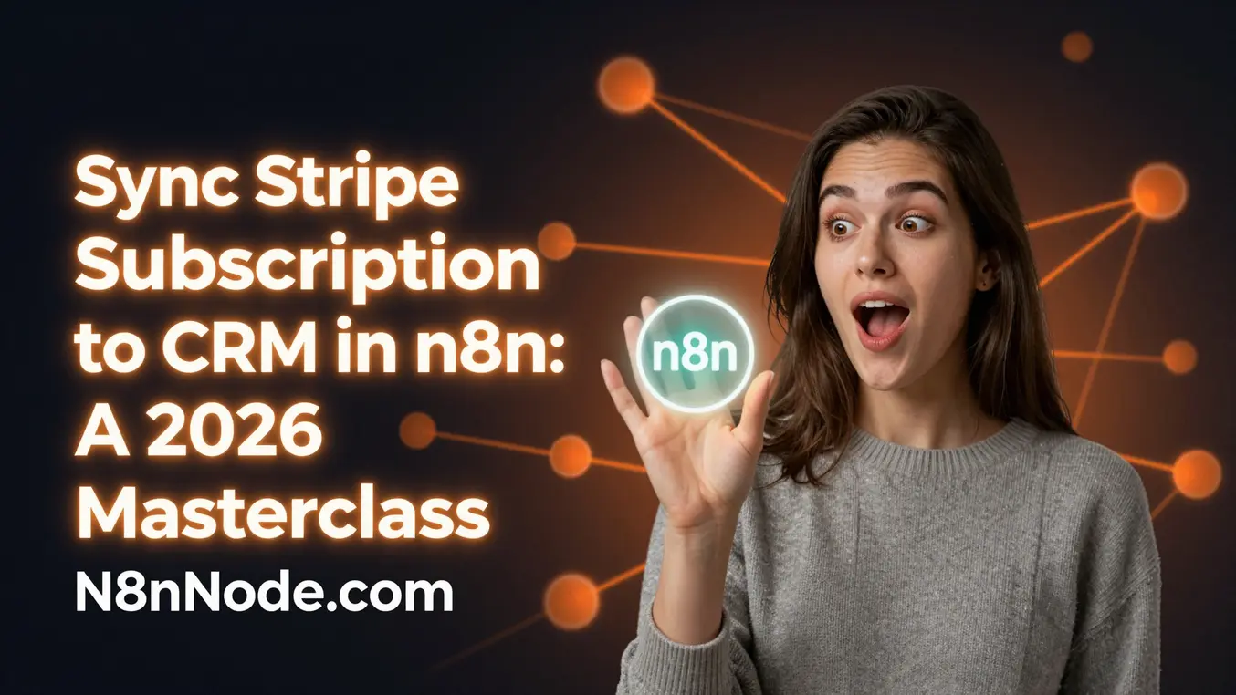 How to Sync Stripe Subscription to CRM in n8n